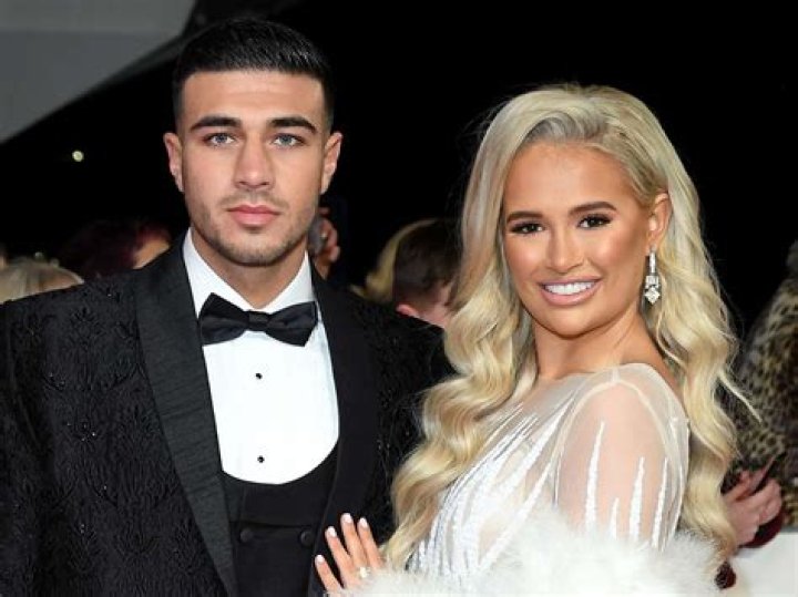 Molly-Mae Hague and Tommy Fury in a selfie in December 2019