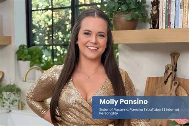 Molly Pansino with her husband in February 2017
