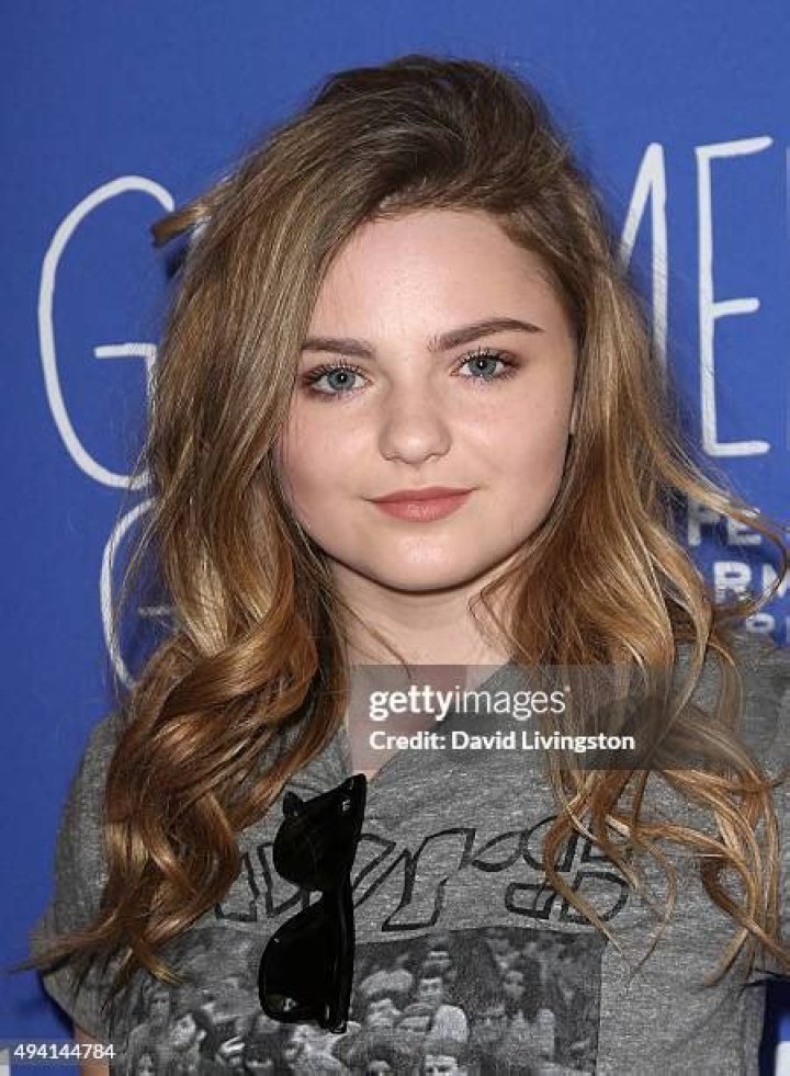 Morgan Lily at Just Jared Fall Fun Day in October 2015
