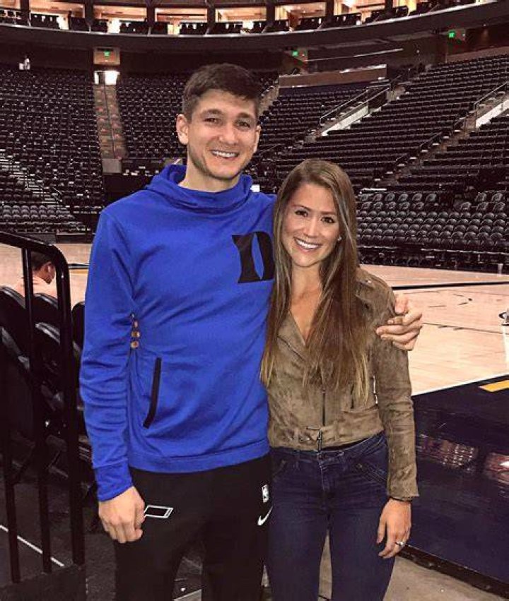 Morgan Reid and Grayson Allen, as seen in July 2022