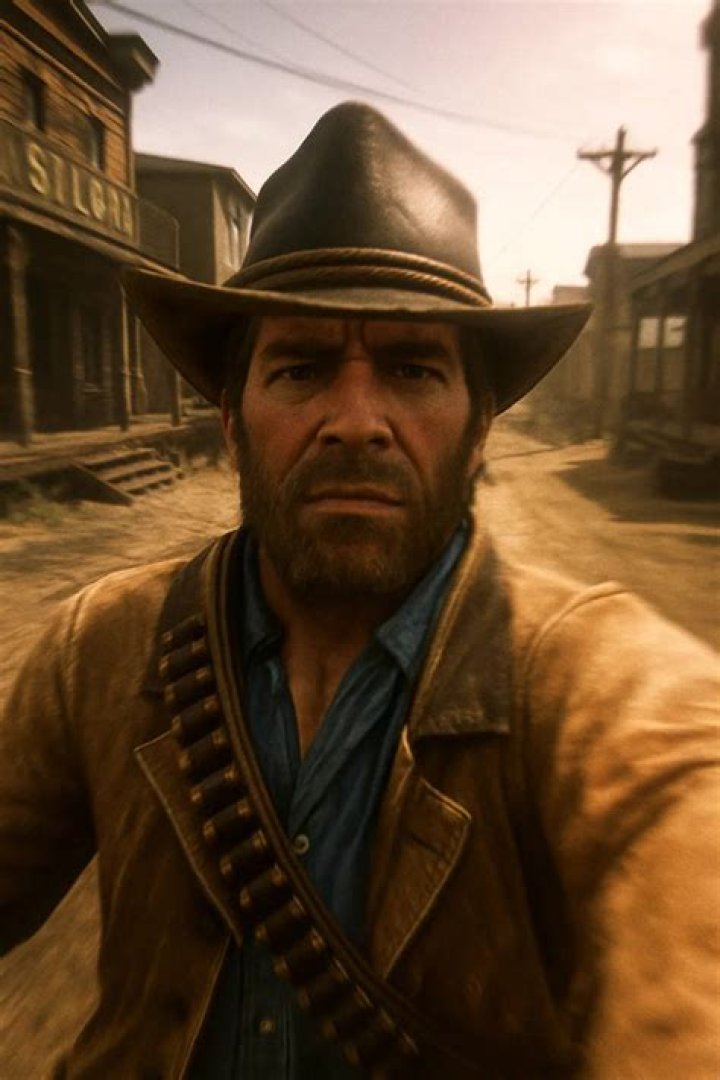 Morgan taking a selfie with his dad in June 2018