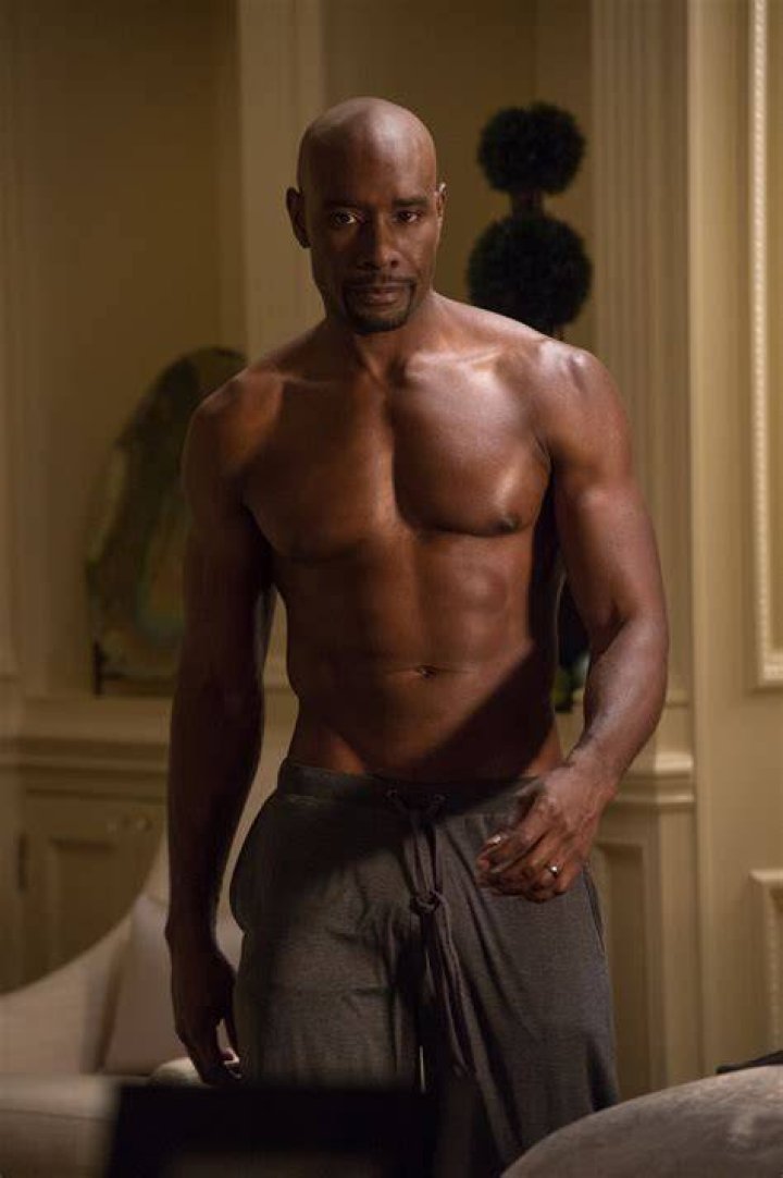 Morris Chestnut in a selfie with Jaina Lee Ortiz in December 2016