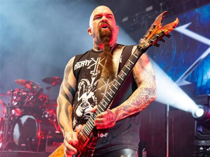Mr. Kerry King from Slayer at a concert in Portugal in July 2019