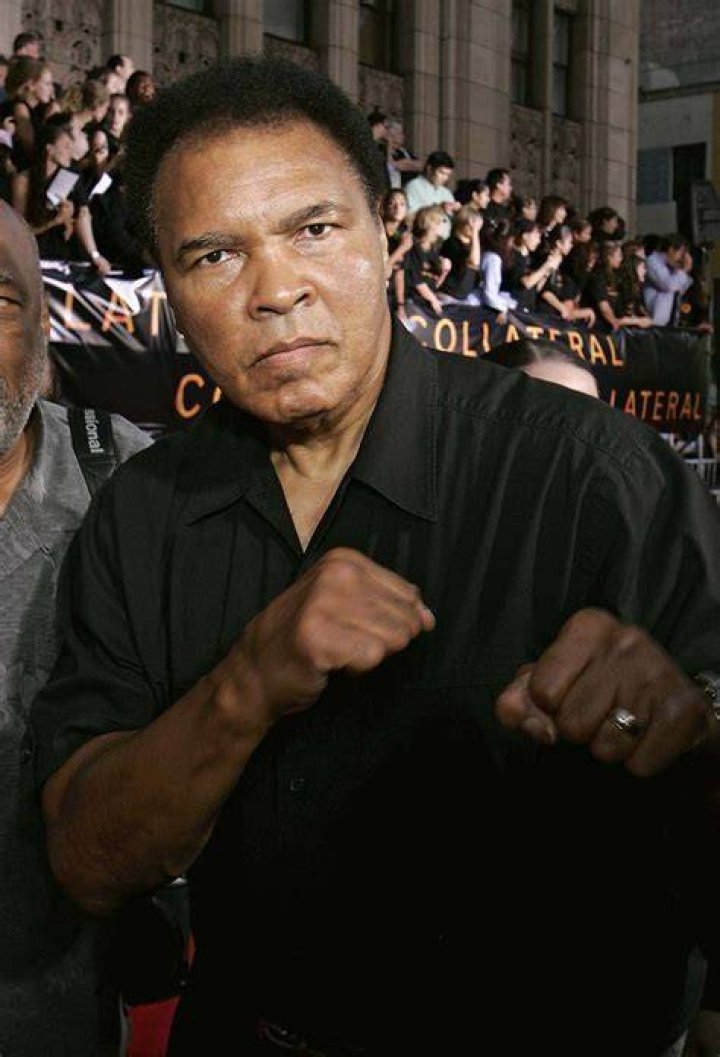 Muhammad ali in an old file photo