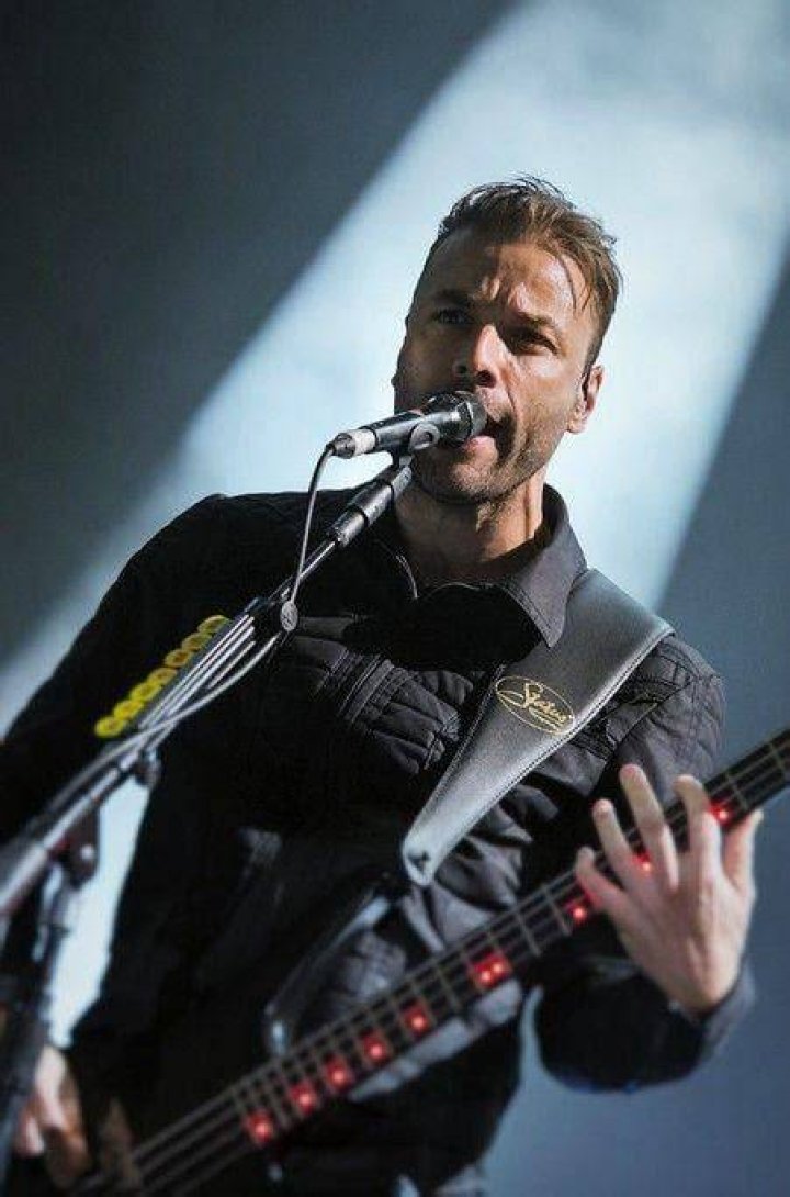 Musician Chris Wolstenholme as seen in April 2007