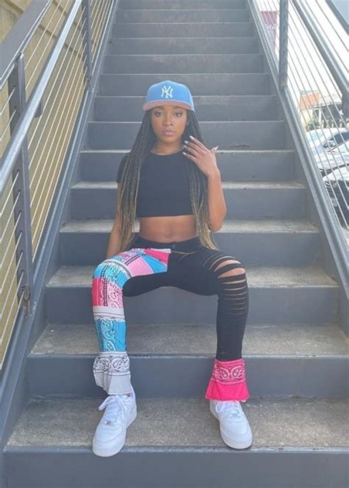 Mya Nicole Johnson as seen in a picture that was taken in December 2020