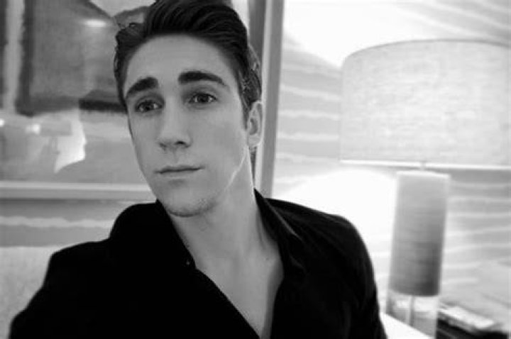 Myles Erlick as seen while clicking a black-and-white selfie in New York City, New York, United States in September 2019