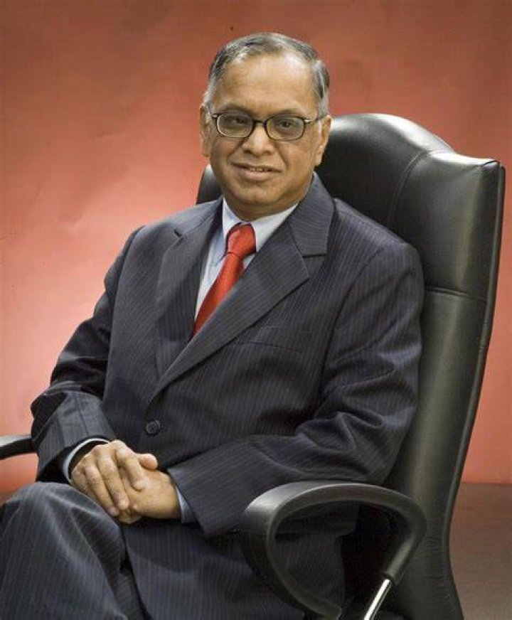 N R Narayana Murthy as seen in 2014