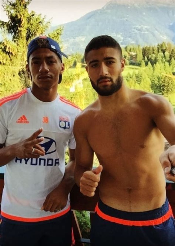 Nabil Fekir in a selfie in August 2016