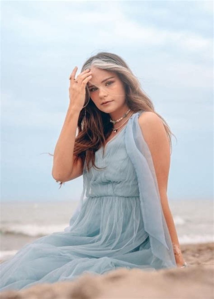 Nadine Breaty as seen in a picture that was taken during her visit ot Times Square, New York City in June 2023