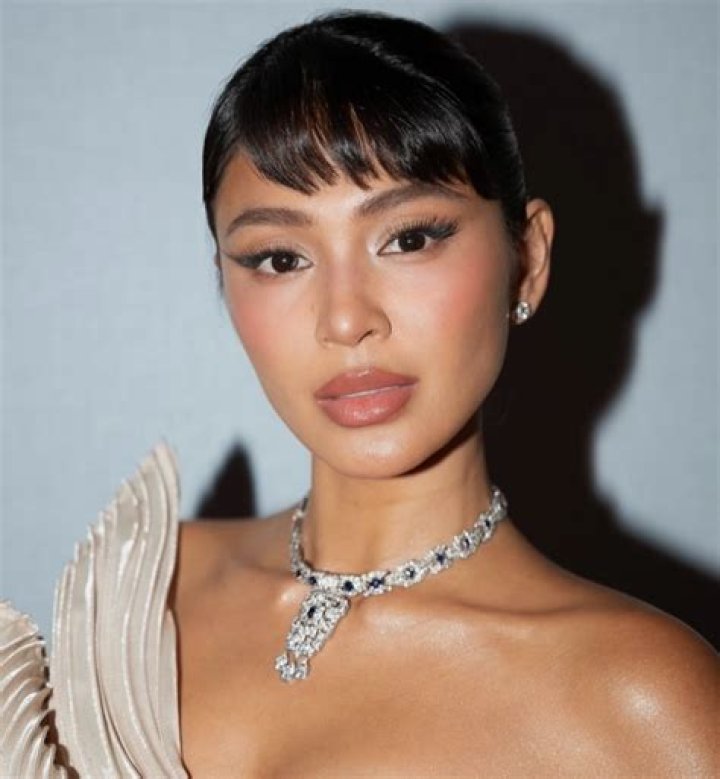 Nadine Lustre pictured with her ex-boyfriend James Reid