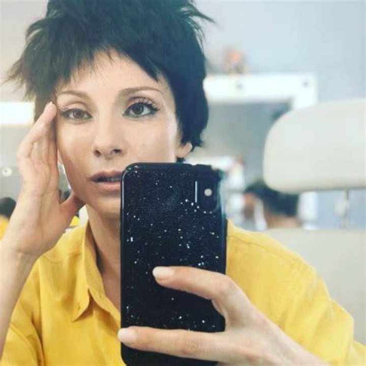Najwa Nimri in an Instagram selfie as seen in August 2018