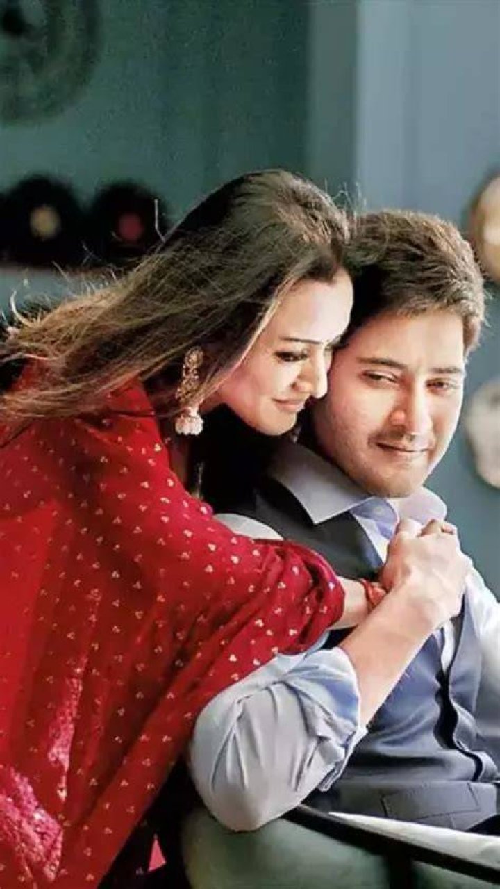 Namrata Shirodkar and Mahesh Babu