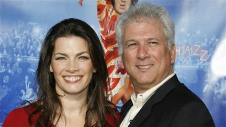 Nancy Kerrigan and Jeremy Solomon at the Blades of Glory premiere in June 2007