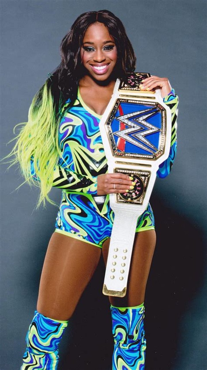 Naomi at WWE's Wrestle Mania Axxess in April 2014