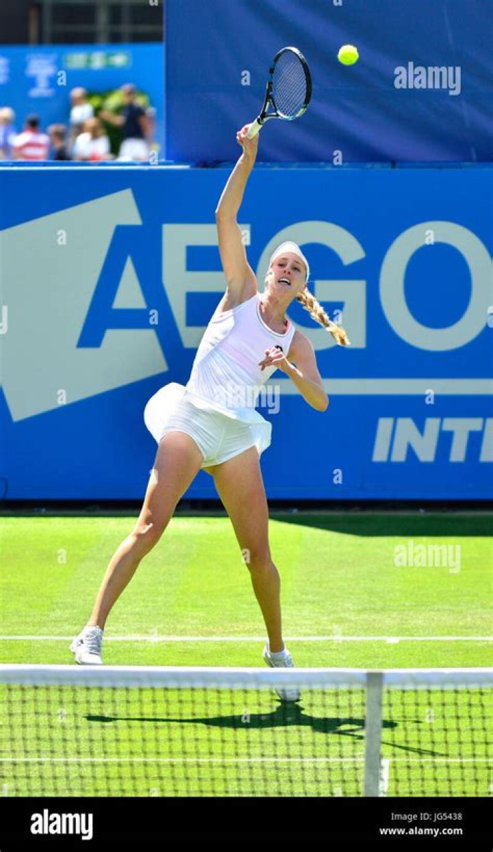 Naomi Broady at Aegon International Tennis in June 2012