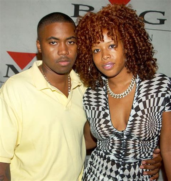 Nas and Kelis at the Entertainment Weekly Grammy After Party in February 2008