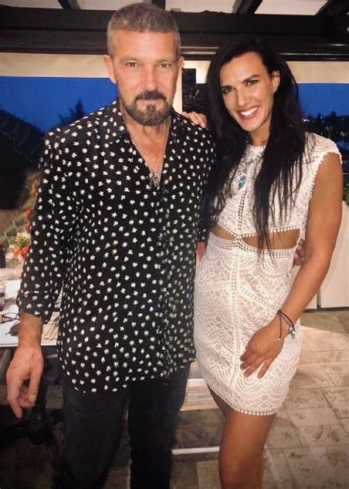 Natalie Burn and Antonio Banderas in Thessaloniki, Greece