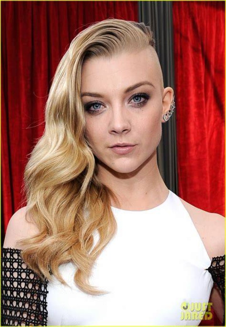 Natalie Dormer half shaved head