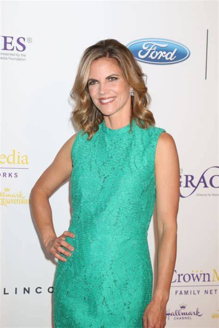 Natalie Morales at the Beverly Hilton Hotel on August 4, 2013 in Beverly Hills, California with Malin Akerman and Michaela Watkins