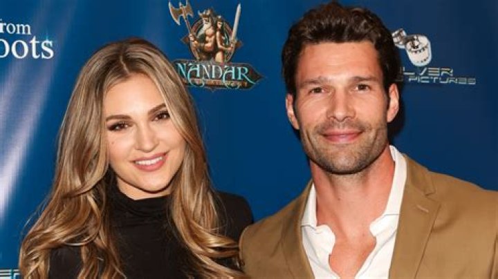 Natalie Pack and Aaron O'Connell in a selfie in April 2018