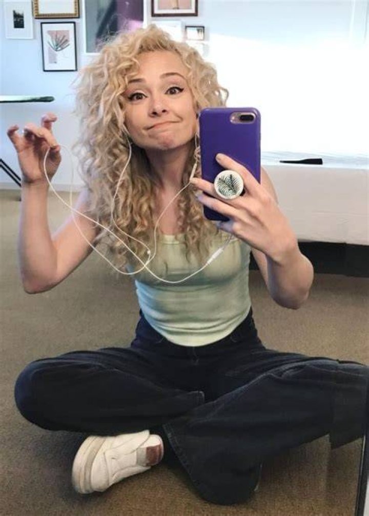 Natalie Sideserf as seen in a selfie that was taken in December 2021