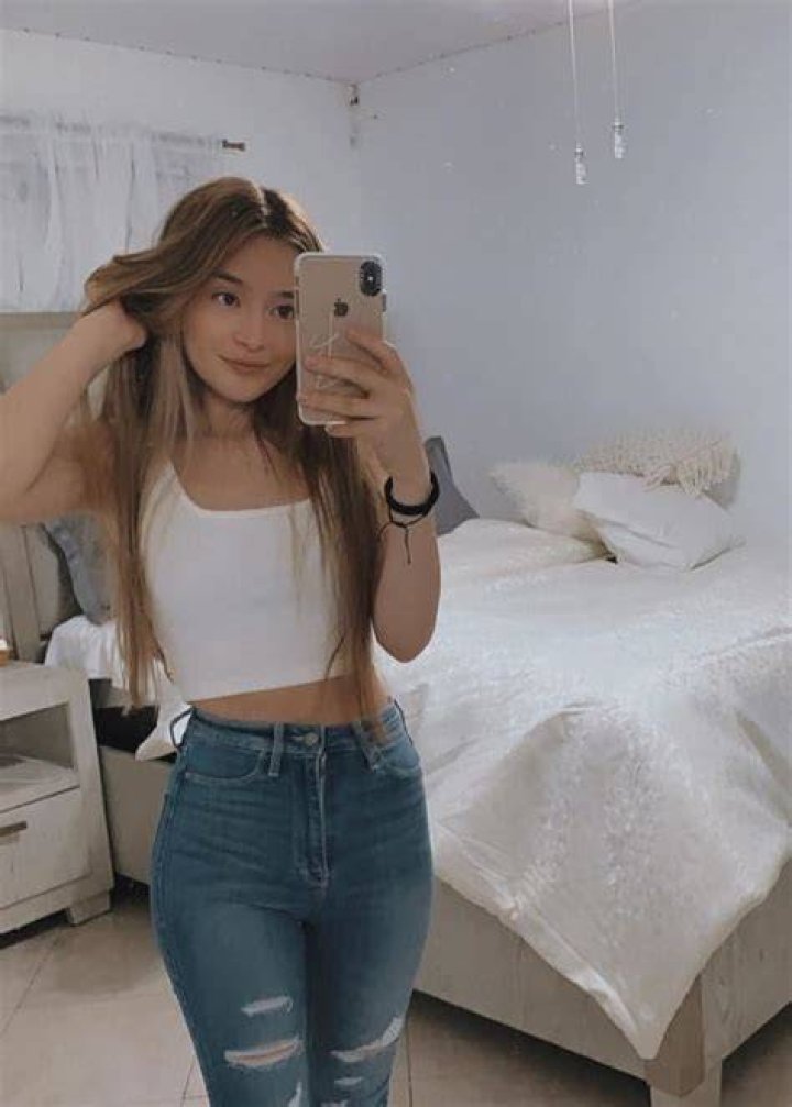 Nathaly Cuevas as seen in a selfie that was taken in July 2020