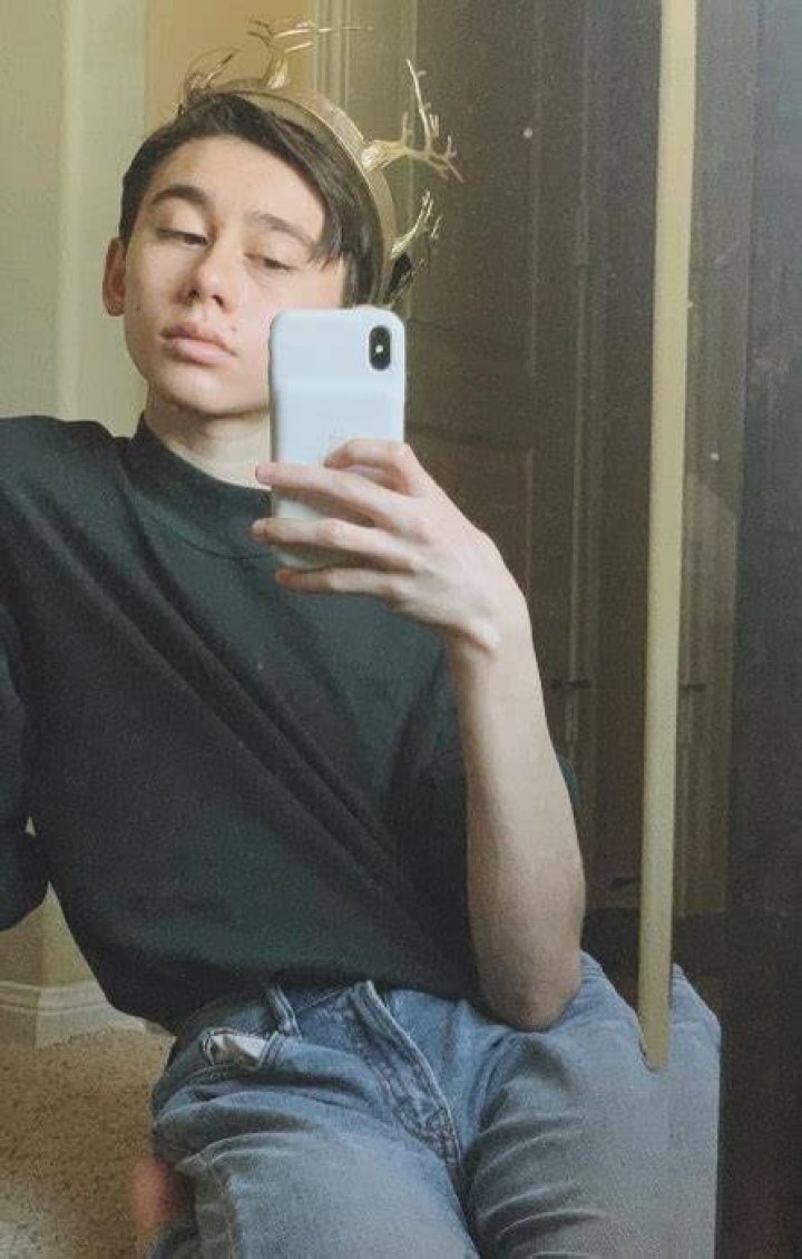 Nathan Janak as seen while pouting in a selfie alongside Kate Godfrey