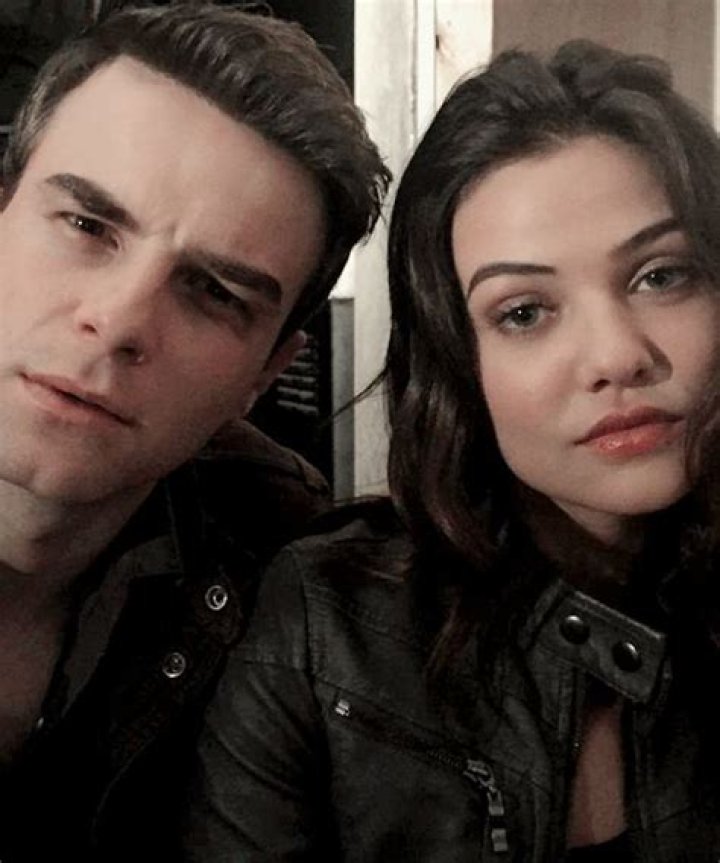 Nathaniel Buzolic and Danielle Campbell in July 2017