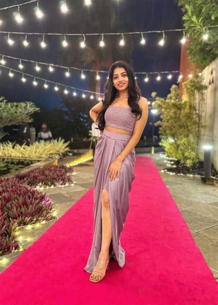 Navya Swamy as seen in a picture that was taken in May 2021