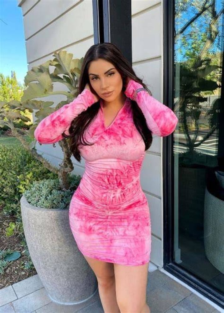Nazanin Kavari as seen while taking a selfie in January 2020