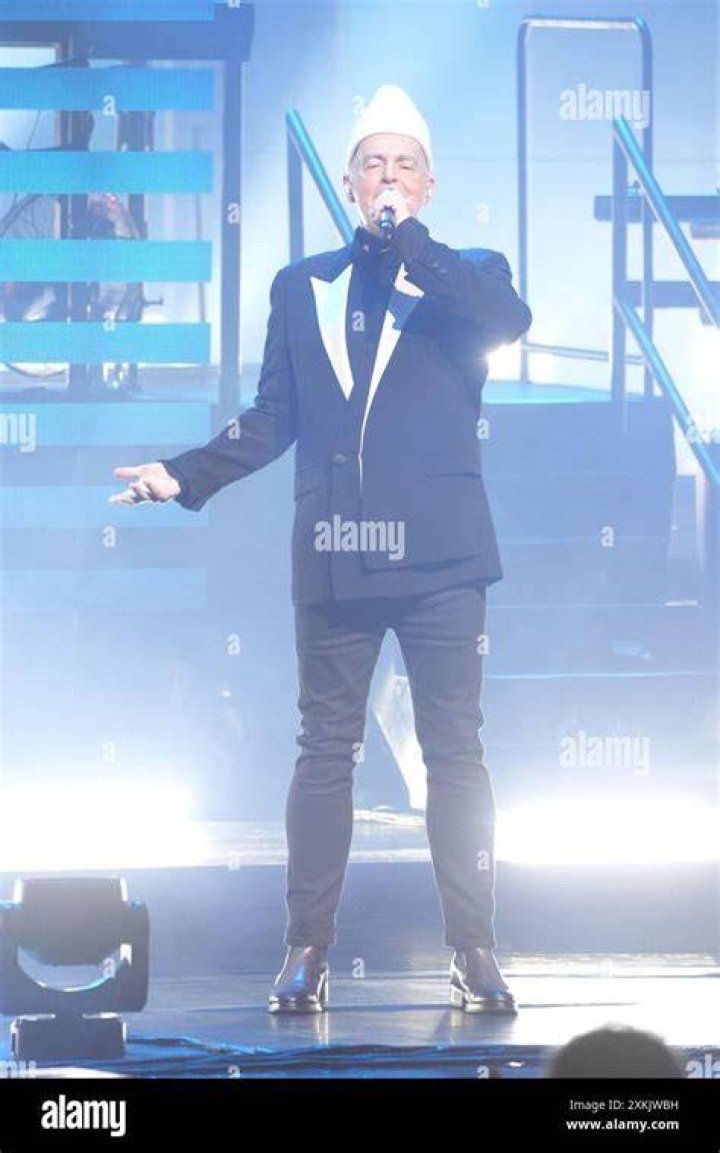 Neil Tennant during a performance in May 2011