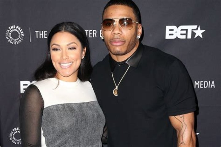 Nelly and Shantel Jackson at An Evening with Real Husbands of Hollywood event in October 2014