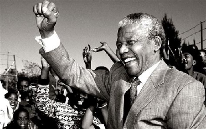 Nelson Mandela as seen during his visit to give a lecture at LSE on 'Africa and Its Position in the World' held at the Peacock Theatre in November 2009