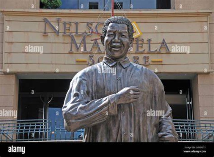 Nelson Mandela in Johannesburg, Gauteng on May 13, 2008