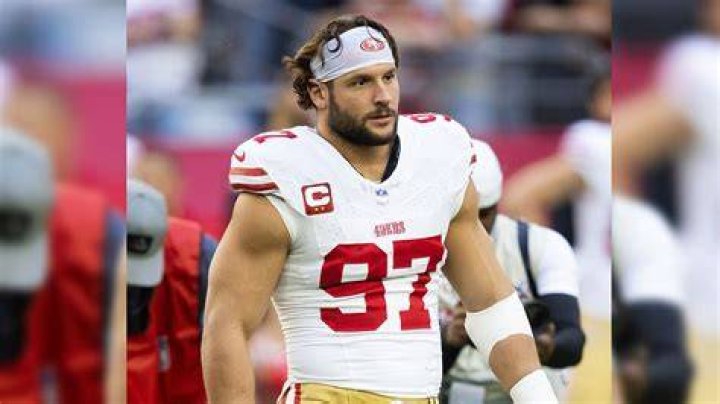 Nick Bosa as seen in February 2019