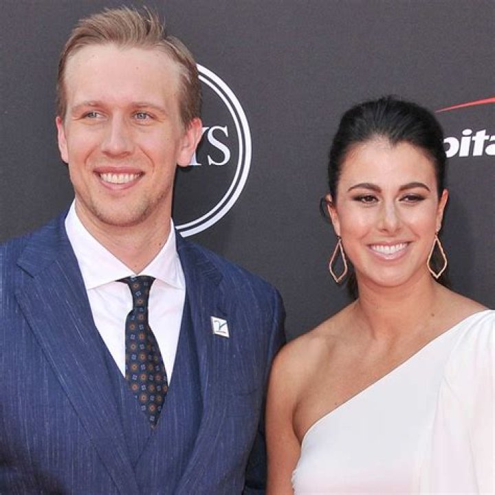 Nick Foles and Victoria 'Tori' Moore, as seen in July 2019