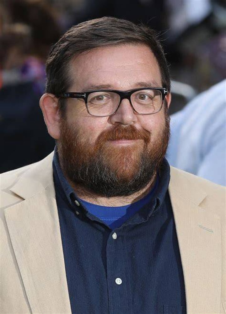 Nick Frost in an Instagram selfie from March 2020