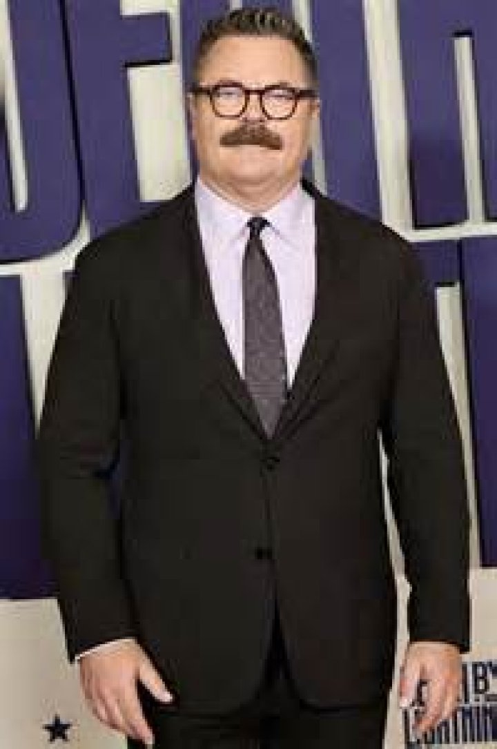 Nick Offerman at the premiere of Kong: Skull Island in March 2017