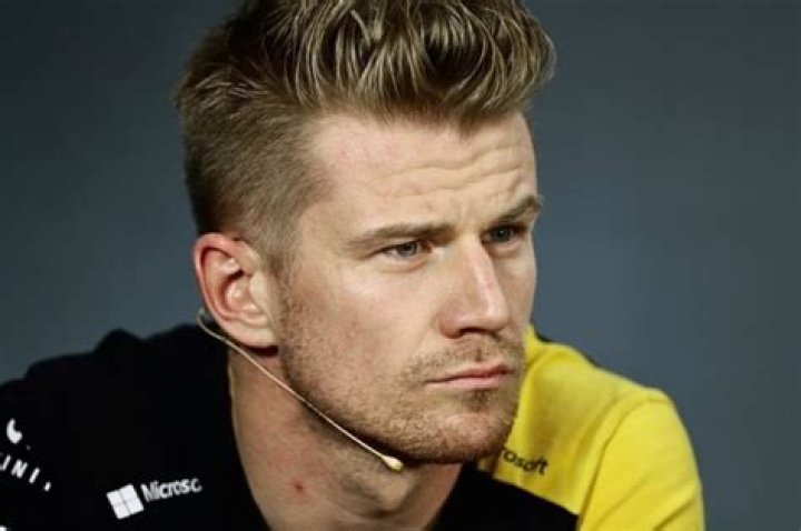 Nico H&uuml;lkenberg during a press conference on the sidelines of the 2019 French Grand Prix