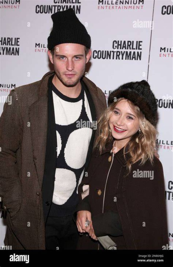 Nico Tortorella and Olesya Rulin at the "Charlie Countryman" screening in November 2013