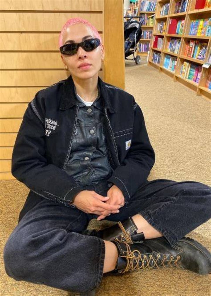 Nicole Albino as seen in a selfie that was taken in April 2019