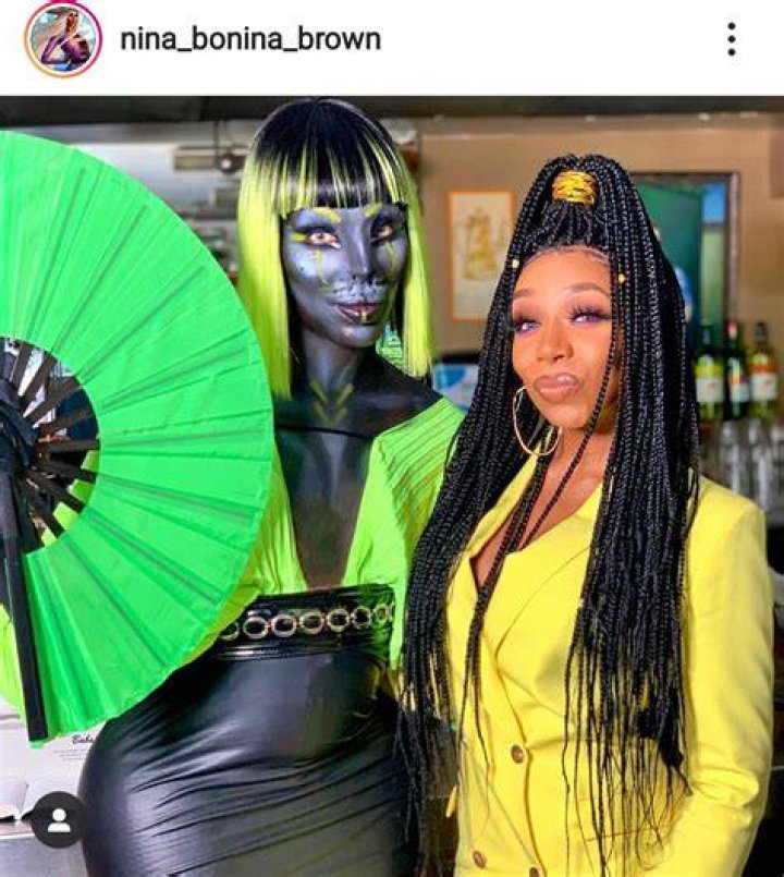Nina Bo'nina Brown as seen in January 2020