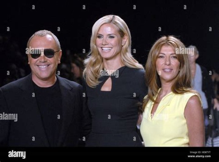 Nina Garcia (left), Michael Kors, and Heidi Klum seen together in 2011