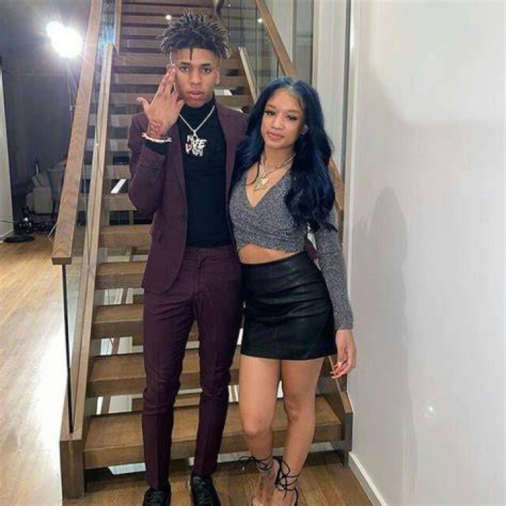 NLE Choppa and Mariah as seen in August 2019