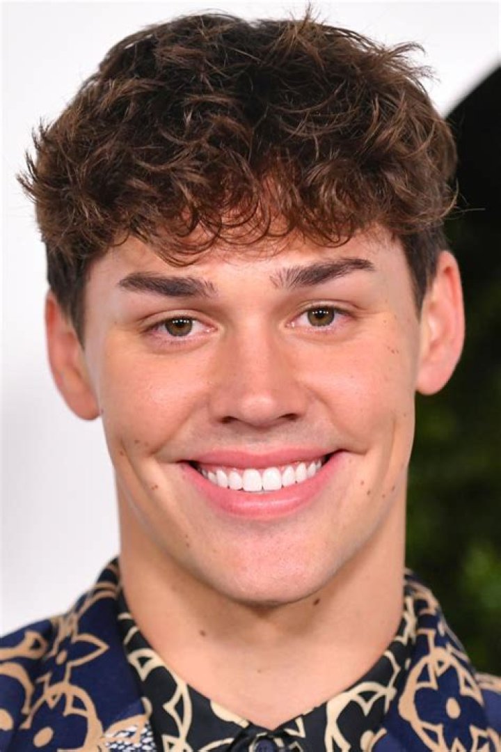 Noah Beck in a picture taken during a soccer match in 2018