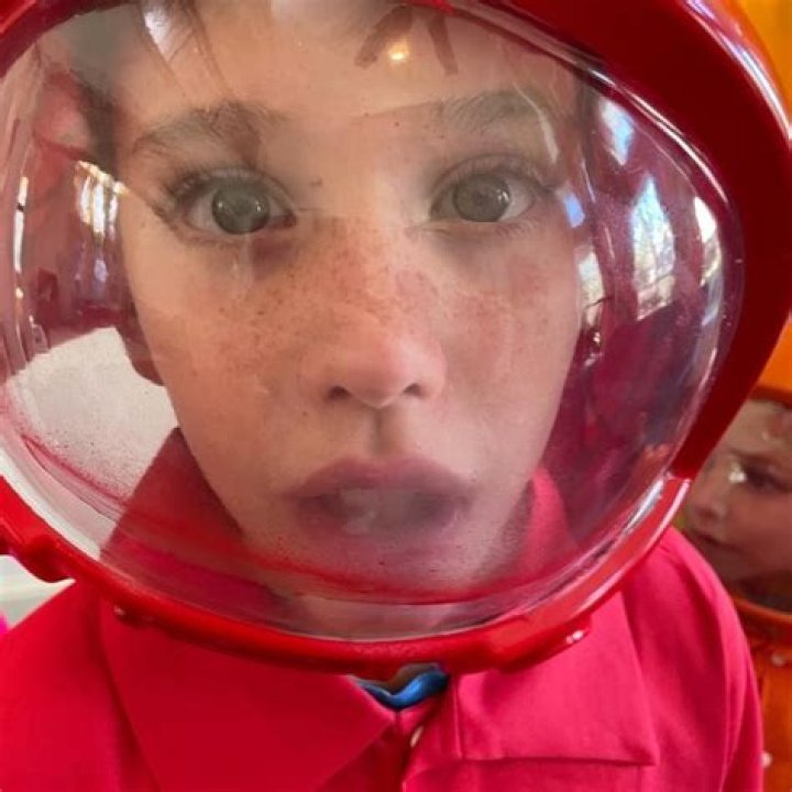 Noah SuperHeroKids as seen in a selfie that was taken in January 2021