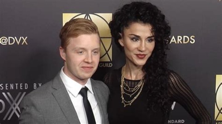 Noel Fisher and Layla Alizada in a selfie in September 2016