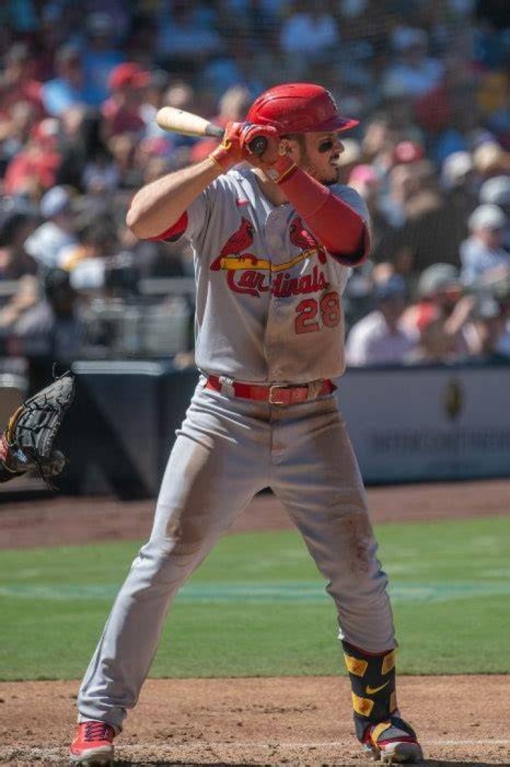 Nolan Arenado as seen while playing with the St. Louis Cardinals in 2023