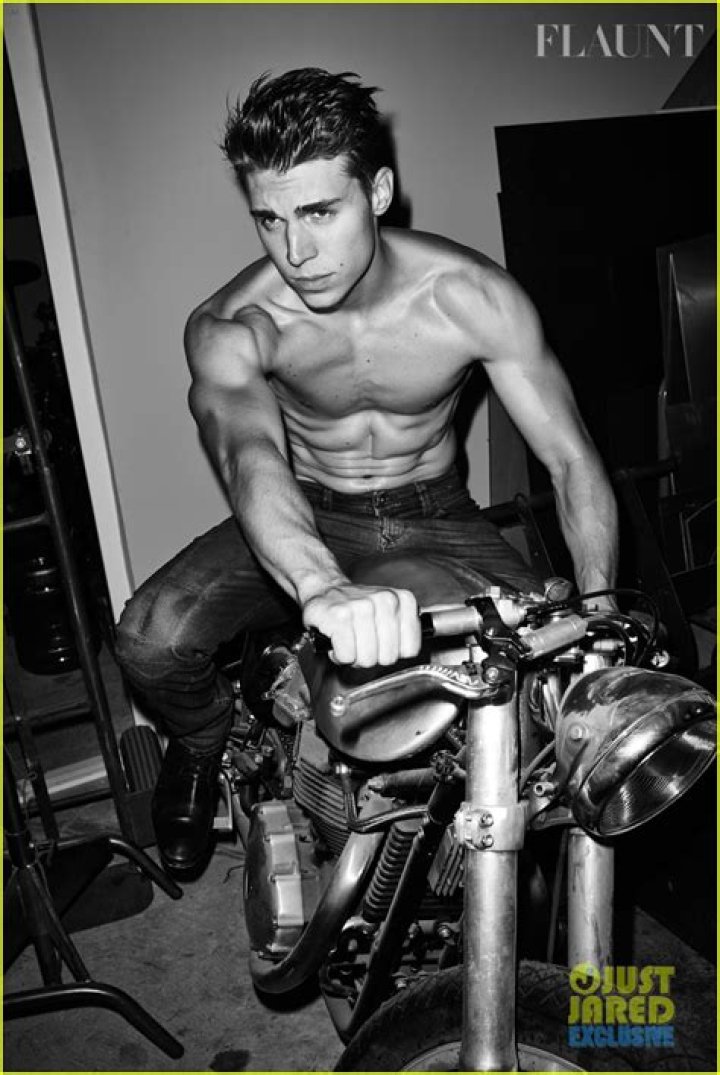 Nolan Gerard Funk shirtless body